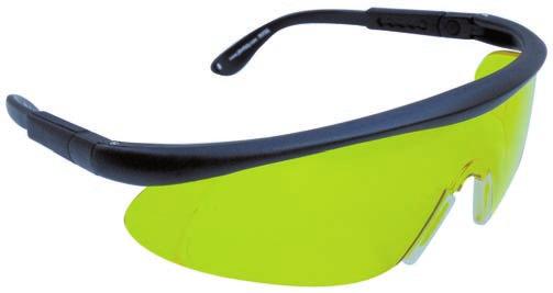 6.3 Gafas de protección PROFI Montura cómoda y resistente. ajustables. Puente bimaterial.