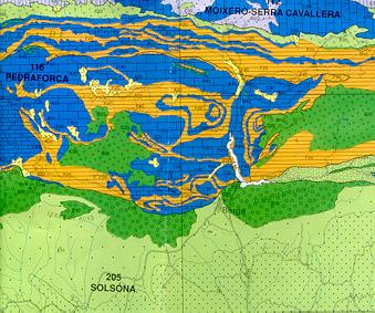 SERVEI GEOLÒGIC DE CATALUNYA (1979-1997) Mapa d Àrees Hidrogeològiques