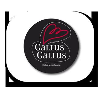 Nuestras marcas Gallus Gallus Variedad de pollo blanco fresco.