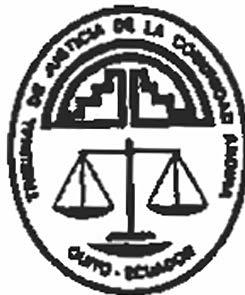 GACETA OFICIAL 27/10/2016 2 de 29 TRIBUNAL DE JUSTICIA DE LA COMUNIDAD ANDINA Quito, 18 de agosto de 2016 Proceso: Asunto: 641-IP-2015 Interpretación Prejudicial Consultante: Sección Primera de la