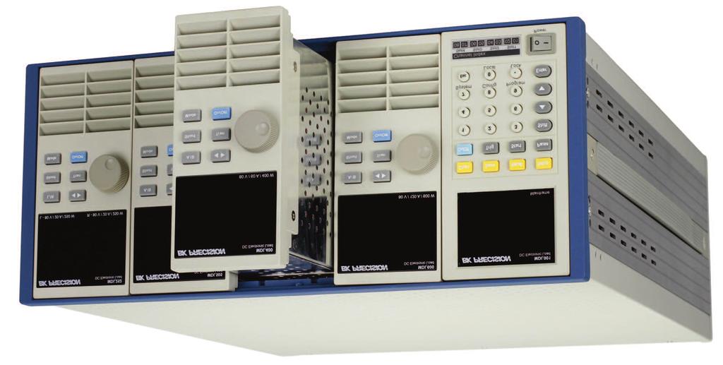 Hoja de Datos Cargas Electrónicas DC Programables Modulares La de BK Precisión son cargas electrónicas DC programables con sistema modular multicanal.