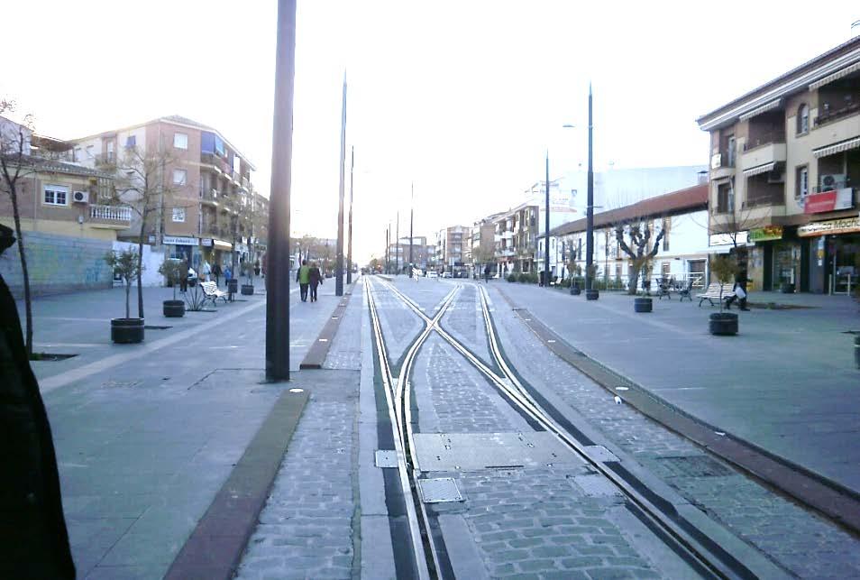 UN PROYECTO COMPLETO El Metropolitano de Granada es él único metro ligero de España que