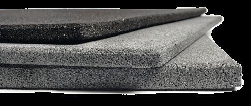 Ref.: 105500/505 TOP FLOOR TOP FLOOR es un pavimento de alto impacto fabricado a partir de caucho natural granulado compactado con cola de poliuretano.