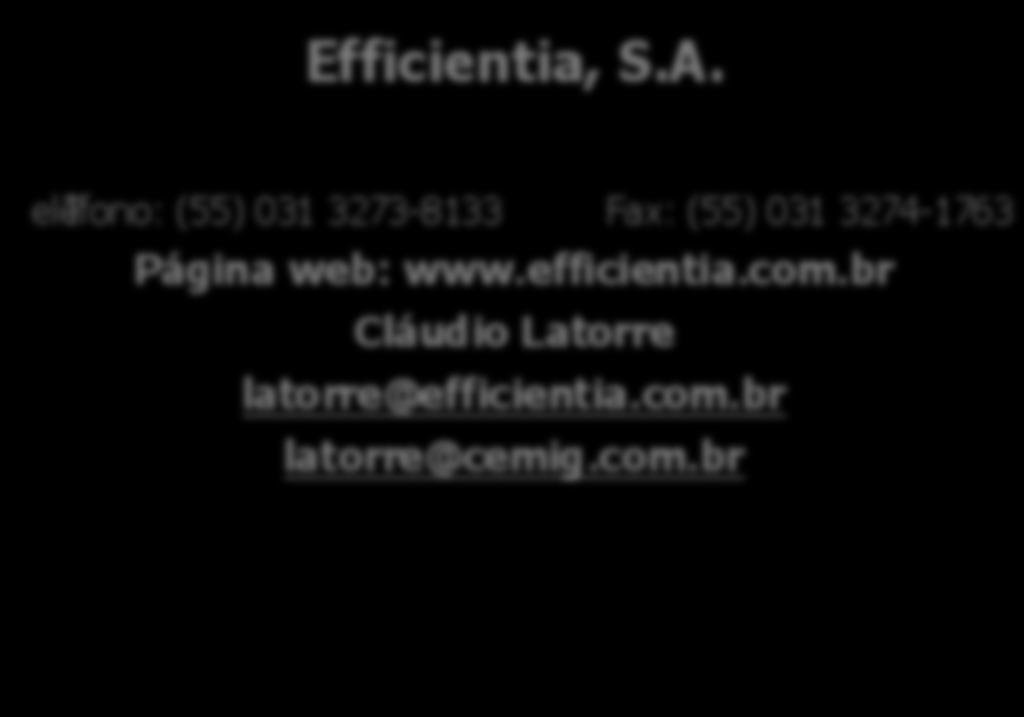 3274-1763 Página web: www.efficientia.com.