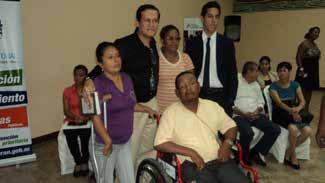 Durante el evento, el CONADIS promovió el respeto a los derechos de las personas con discapacidad.