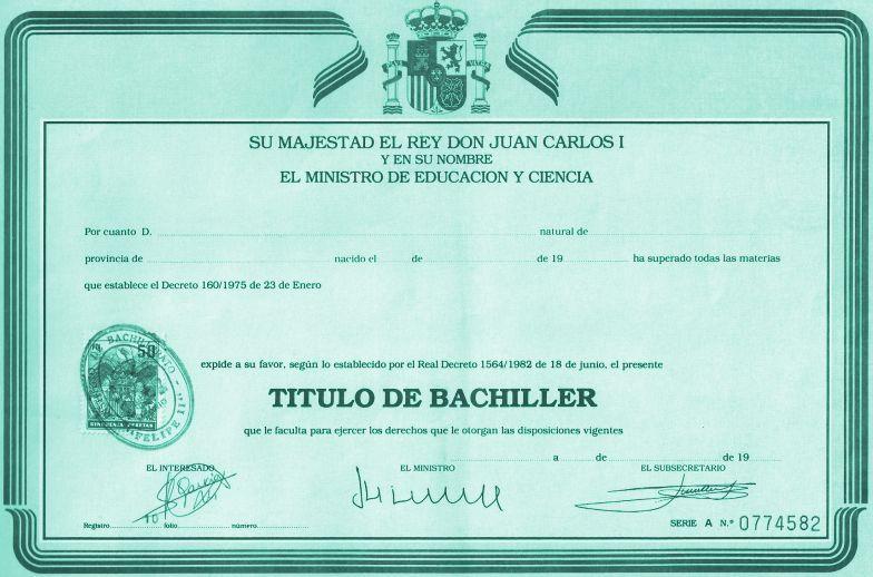 Acceso a Grados Con el título de Bachillerato Estudios posteriores Ciclo formativo de grado superior. Se accede directamente con título de Bachillerato ordenados por nota. Estudios oficiales de grado.