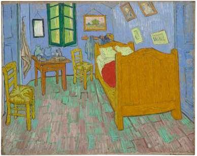 La habitación de Arles (Vincent van Gogh