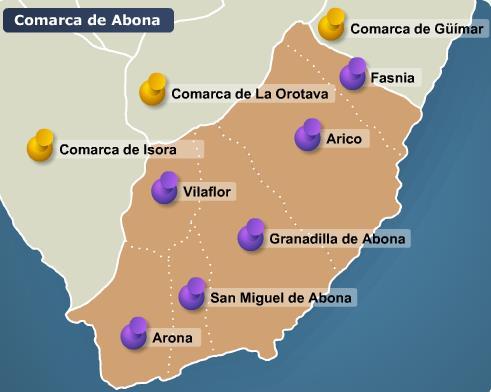 03 Plan de Actuación de las instalaciones supramunicipales de la Isla de Tenerife. Clasificadas según Comarcas.