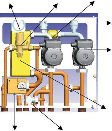 kit Kombi de calefacción En su afán por ofrecer a sus clientes un servicio más completo, Lacunza ha desarrollado un kit de calefacción para sus modelos calefactores, ofreciendo la posibilidad de
