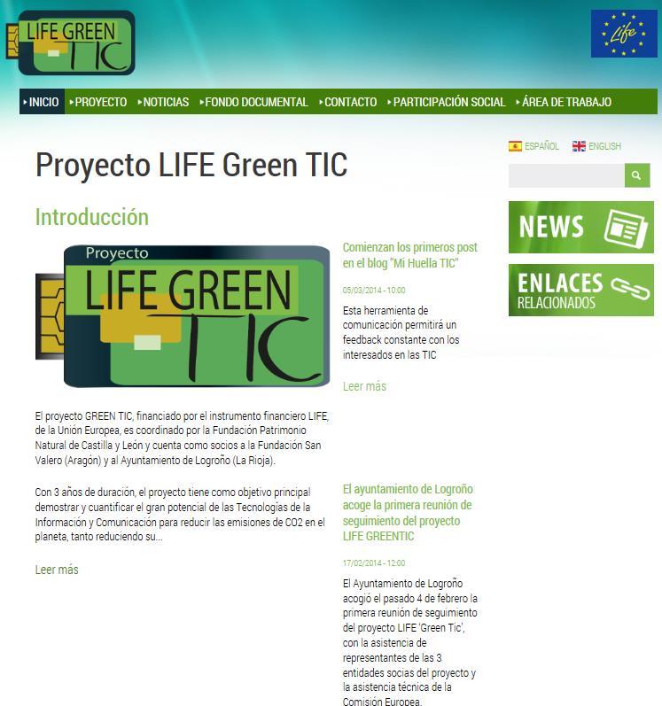 11 Más información del proyecto LIFE GREEN TIC Web: Blog: Facebook: Twitter: http://www.lifegreentic.eu/es http://mihuellatic.lifegreentic.eu/ https://www.facebook.