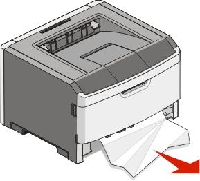 Eliminación de atascos 59 Número del atasco Para acceder al atasco 242 Extraiga la bandeja 2. 251 Abra la puerta del alimentador multiuso 200 atasco de papel 1 Extraiga la bandeja de la impresora.