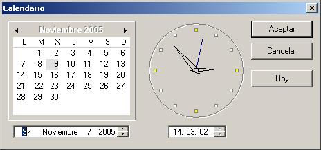 Una vez que se selecciona la duración, los días y las horas se debe dar clic en Aceptar.