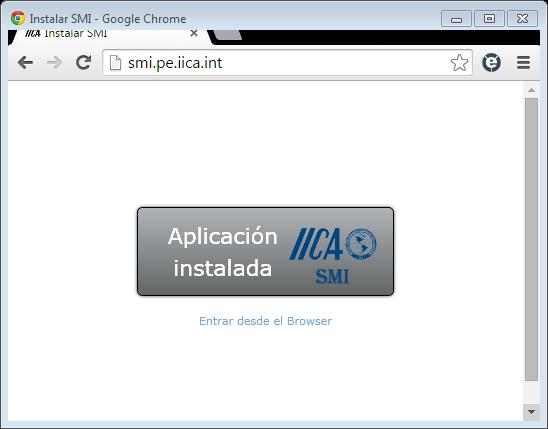 1. Acceso al SMI Para acceder al SMI, solo requerimos un navegador o explorador web que soporte el plugin de Silverlight la opción recomendada es el navegador Firefox.