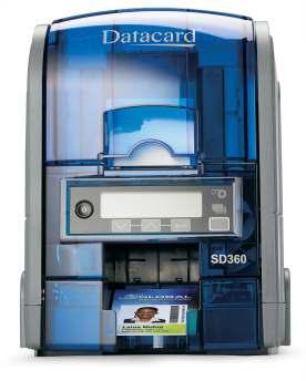 Salida automática: 25 tarjetas (0,76mm). Opcional 100 tarjetas. Grosores aceptados: 0,26mm a 0,93mm. Tarjetas laminadas PVC, CR-80.