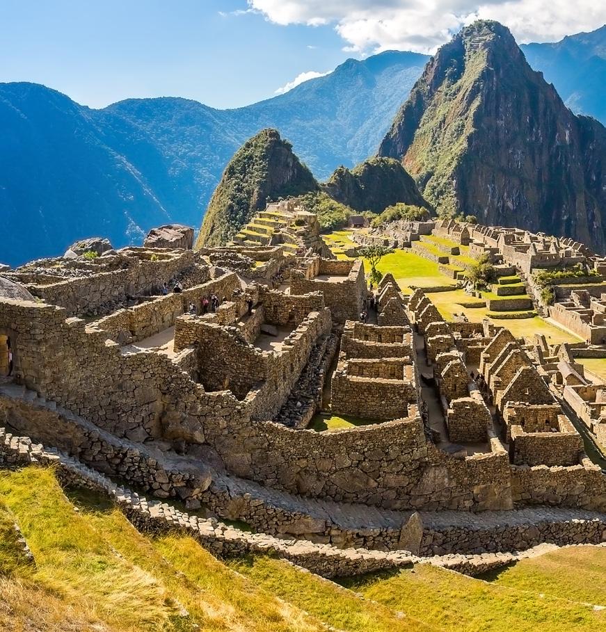 PERÚ SOFT ADVENTURE Lugares a visitar: Lima-Cusco-Valle Sagrado-Machu Picchu Salidas: Diarias 08 DIAS 07 NOCHES DESDE: $ 1,831 USD DBL + 490 Imp.