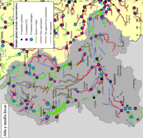 Plan 2009-2015 y en el Plan 2015-2021, conlleva que algunos usuarios de aguas subterráneas que tradicionalmente se localizaban dentro de la DHJ, en la masa de agua subterránea Mancha Oriental, se