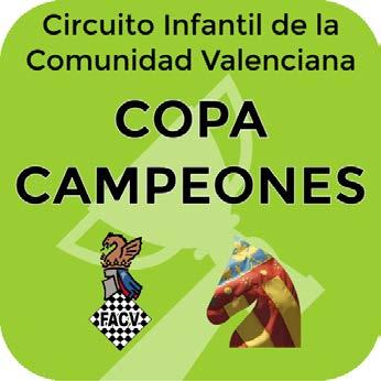 València a 6 de septiembre de 2017 CIRCULAR Nº 17 / 2017 ASUNTO: VI CIRCUITO INFANTIL DE LA COMUNIDAD VALENCIANA COPA CAMPEONES AÑO 2018 La Copa Campeones es un circuito de torneos que cumplen los