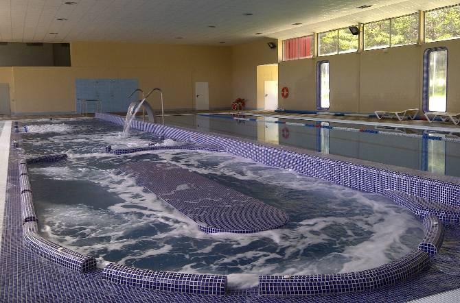 SPA Circuito termal integrado por una piscina activa a 32 34ºC,