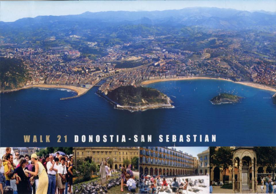 Donostia-San Sebastián: La red de peatones y ciclistas de la