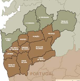 SIGN: proyecto anterior Sistema Información Geográfica para el Territorio Rural Galicia-Norte Portugal (GIS SIGN) (INTERREG III-A), sarrollado entre Julio 2003 Diciembre 2004 Cooperación
