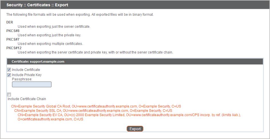 El certificado SSL predeterminado no puede ser un certificado autofirmado ni el certificado predeterminado del dispositivo Bomgar proporcionado para la instalación inicial.
