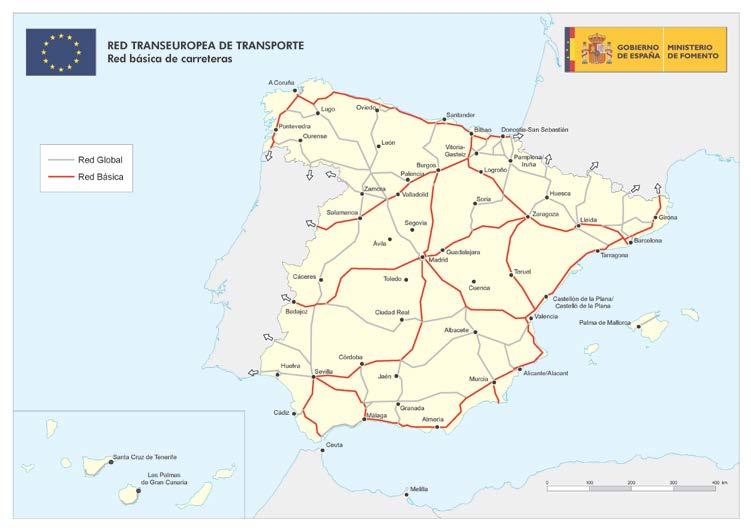 Huesca y Lérida. El tramo comprendido entre la frontera navarroaragonesa y Huesca es el único del eje subpirenaico que no cuenta con autovías o autopistas de forma continuada.