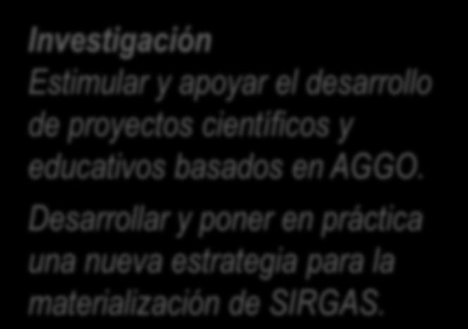 Incrementar la participación de científicos argentinos en los órganos de decisión de la