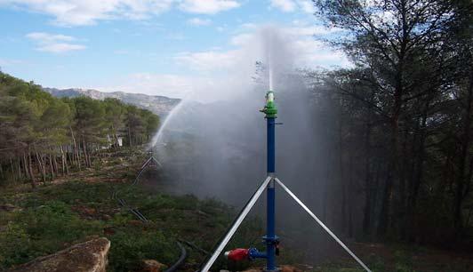 SIDEINFO (Sistema de Defensa contra Incendios Forestales), es un sistema diseñado para dotar a los núcleos poblados ubicados en terrenos
