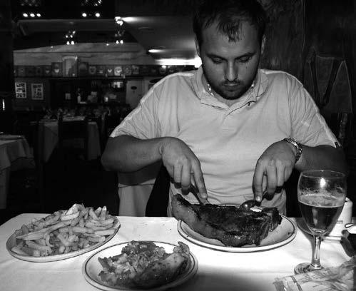 24 Od Uruguaja po Uruguaj alebo 5 mesiacov v Patagónii Vaco si splnil jeden zo snov dal si kilový steak a celý ho zjedol.