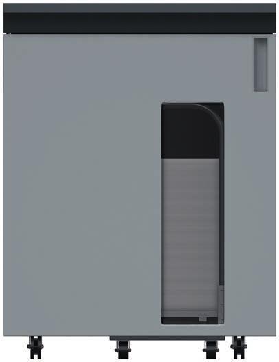 Taladro Plegado en puerta Plegado en Z Doble plegado paralelo Plegado en carta LS-505 Apilador de gran capacidad El complemento perfecto de la ineo 1250e para entornos con otras