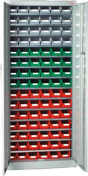 K-300/3H 7 estantes modelo K-300/3H 24 cajas mod. K-/3 30 cajas mod. K-/4L 10 estantes 90 cajas mod.