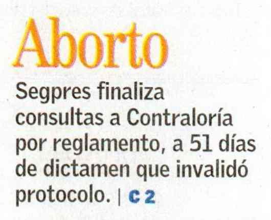El Mercurio 1 19 Aborto