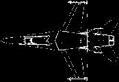 Avión con una inusual configuración limpia (sin cargas exteriores). En la parte externa de los timones lleva el emblema del Ala, mientras que el interior (no visible) lleva el del Escuadrón.