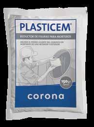 PLASTICEM REDUCTOR DE FISURAS PARA MORTEROS MENOS FISURAS MAYOR TRABAJABILIDAD Es un súper plastificante formulado para ser usado como aditivo en mezclas cementicias.