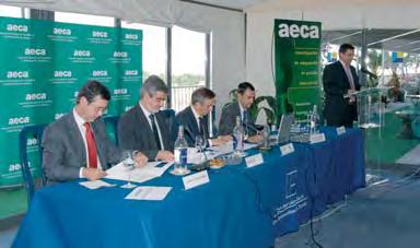 4 Contenido El becario se beneficia de todos los servicios ofrecidos por AECA como un asociado más: - Recibe gratuitamente parte