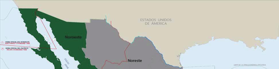Mesorregiones Sur-Sureste Centro-Occidente Centro-País Noreste Campeche