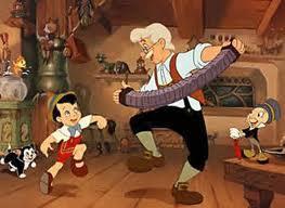 Al día siguiente, cuando Gepetto se dirigió a su taller, se llevó un buen susto al oír que alguien le saludaba: Hola, papá! dijo Pinocho.