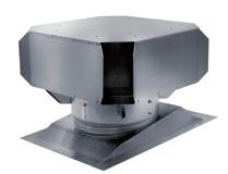 Ventilador Base regulable para inclinaciones de cubierta del 0 al 30% Construido en chapa de aluminio y con la base de acero inoxidable para evitar la corrosión.