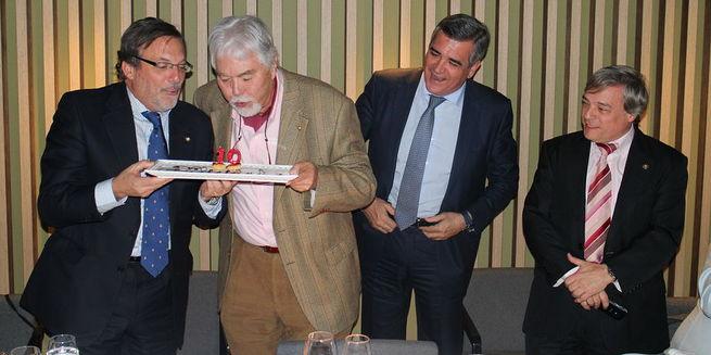 PIPE; y Enric Ticó, presidente de FETEIA (fotos: Diario del Puerto).