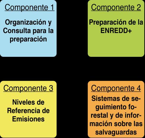 del proceso de diálogo y participación sobre la ENREDD+, mismo que es requerido por el FCPF en el Componente 1 ("Organización y consultas para la preparación") de la preparación.