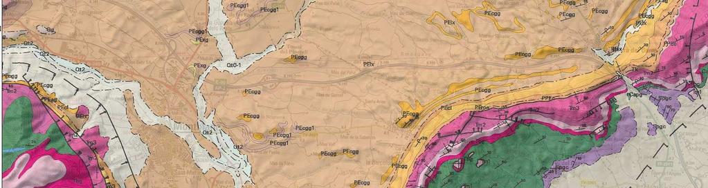 Extret del mapa geològic comarcal