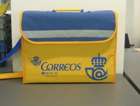 CARTERA DE REPARTO Código SAP 100.035 Color Bolsa poliéster plastificado Largo: 40 cm.