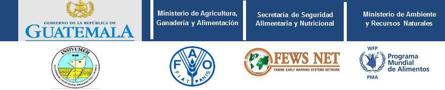 -MARN- Red de Sistemas de Alerta Temprana para la Hambruna - FEWS NET- Organización de las Naciones Unidas para la Alimentación y la Agricultura FAO- Programa