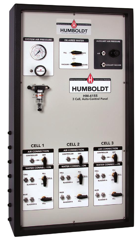 3F, los paneles de control automatizados de Humboldt constituyen una solución precisa y fácil de emplear para contar con los controles necesarios para distribuir aire comprimido, agua, agua