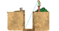 32º)Calcula la altura de una casa sabiendo que en un determinado momento del día proyecta una sombra de