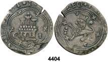 MONARQUÍA ESPAÑOLA REYES CATÓLICOS (1475-1504) 4401 Cuenca. 1 blanca. (Cal. 593). 1,24 g. MBC-. Est. 15........................ 9, 4402 Granada. 2 maravedís. (Cal. 598). 2,67 g. BC+. Est. 10.