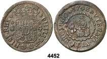 Valencia. 1 divuitè. (Cal. 775). 1,88 g. Doble corona dentada con puntos. BC+/MBC-. Est. 40................................................. 25, CARLOS III, Pretendiente (1700-1714) 4444 1710.