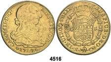 México. FM. 1/2 real. (Cal. 1289). 1,64 g. BC/BC+. Est. 20................ 12, F 4518 1804. Madrid. FA. 4 reales. (Cal. 831). 12,97 g.