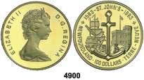 Est. 100................ 75, F 4899 CANADÁ. 1981. Isabel II. 100 dólares. (Fr. 12). 16,88 g. AU.