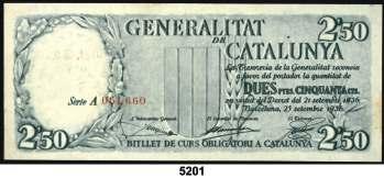 5200 1936. Bilbao. 5 (tres, serie A), 25 (seis) y 100 pesetas (dieciseis). (Ed. C19A, C20 y C22). Lote de 25 billetes con antefirmas distintas. A examinar. BC/MBC-. Est. 150....... 75, F 5201 1936.